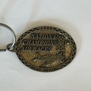 Vintage National Championship Air Races Keychain